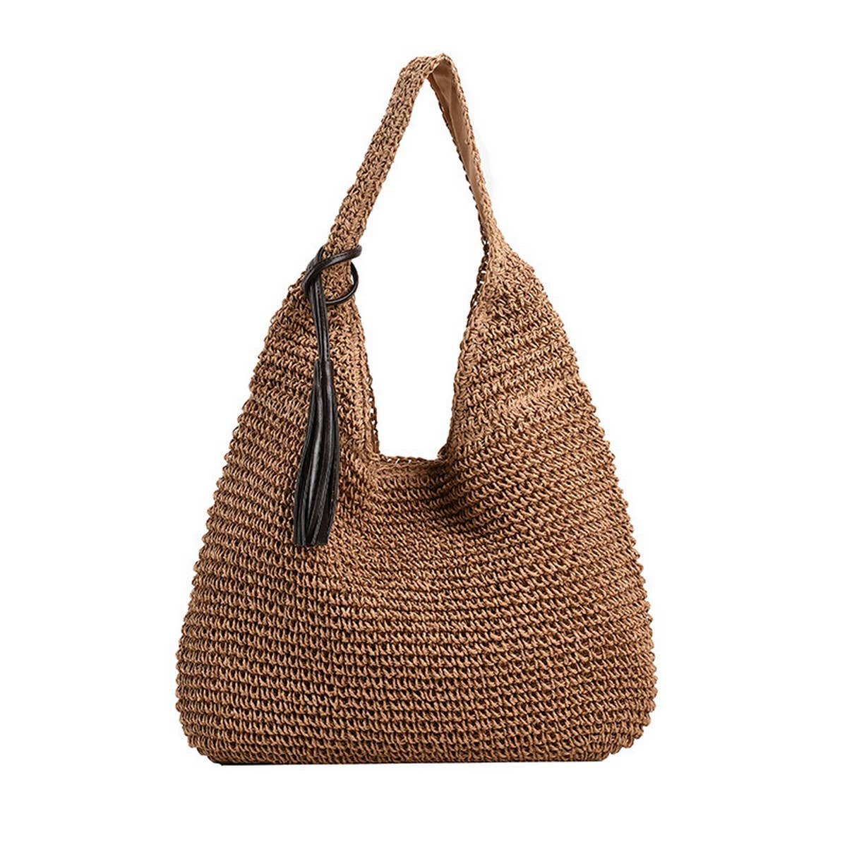 FASHIONABLE AND SIMPLE SHOULDER WOVEN BAG_CWAB2313