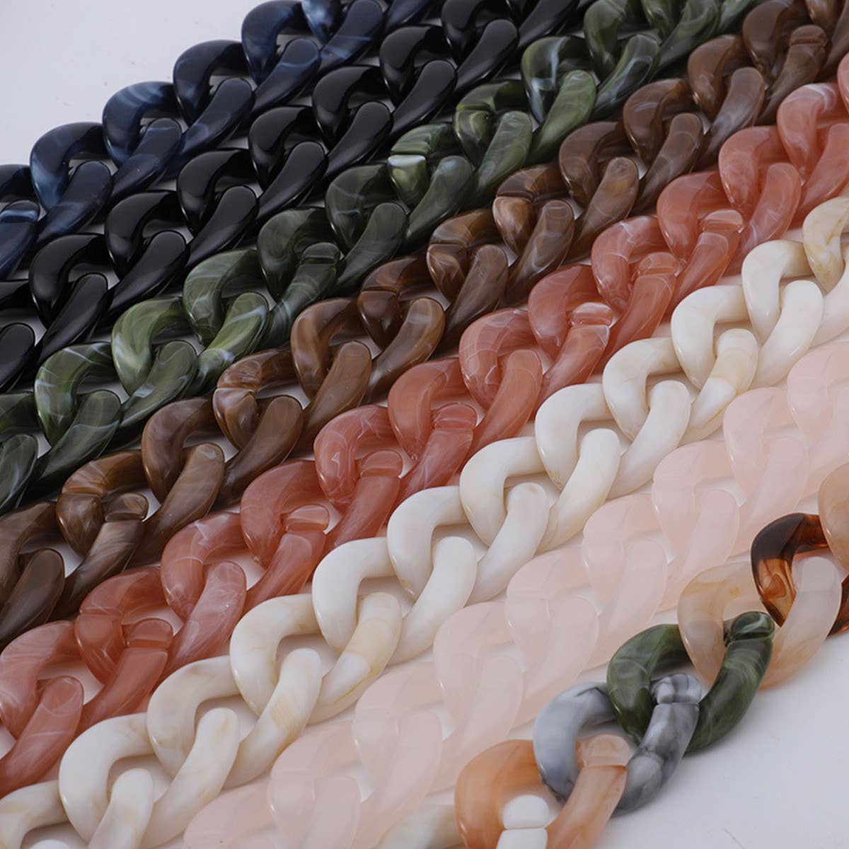 WOMEN CHAIN IRREGULAR GLASSES HANGING CHAIN