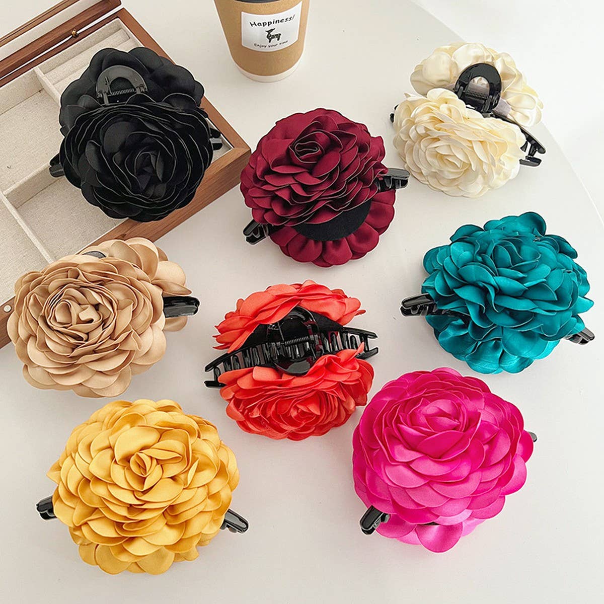 TEMPERAMENT AND VERSATILE ROSE HAIRPINS_CWAHA1190