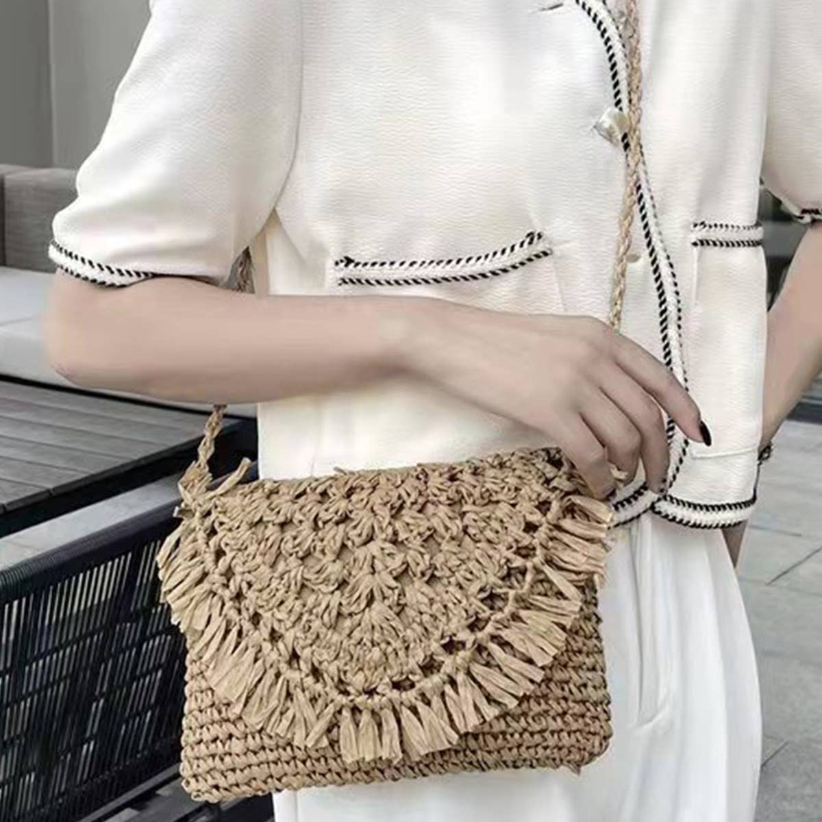 WOMEN CASUAL ENVELOPE SQUARE FLIP SHOULDER BAGS_CWAB0831