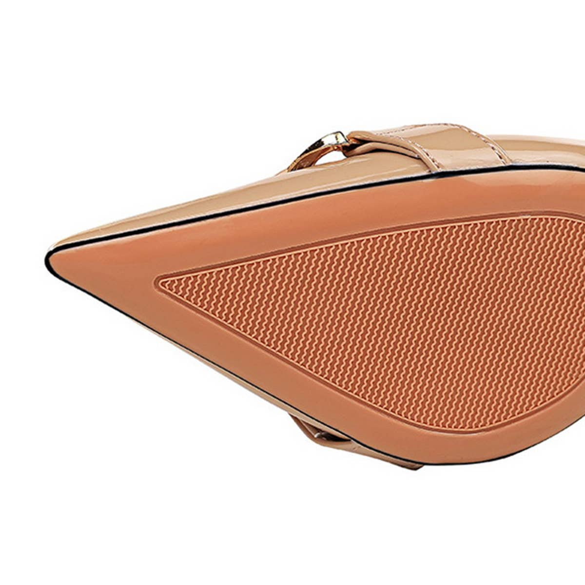 WOMEN POINTED TOE BUCKLE HIGH HEELS