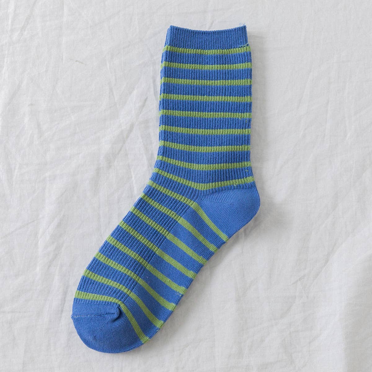 WOMEN NEW STRIPED CUTE BREATHABLE PILE SOCKS