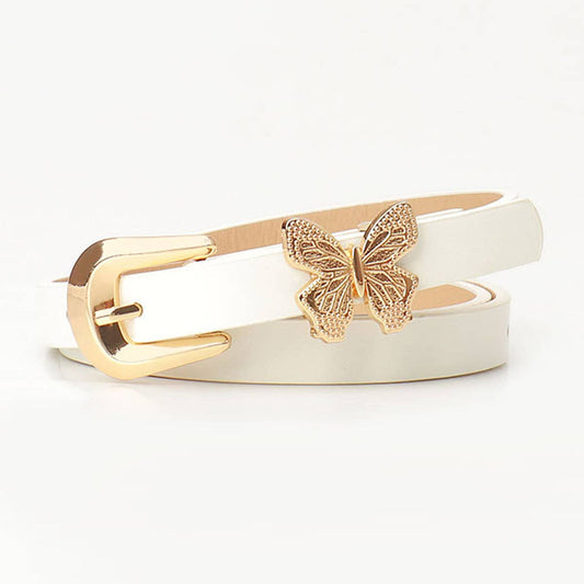 Butterfly-decorated versatile dress belt