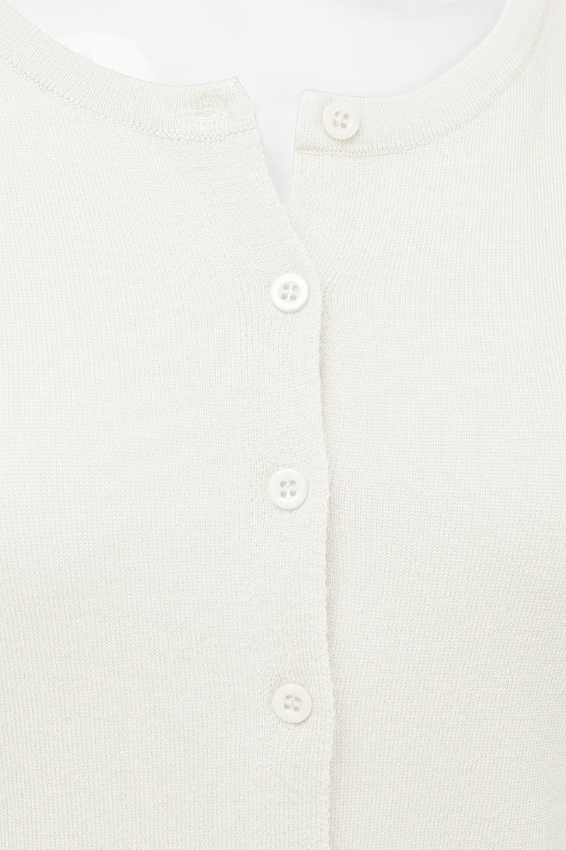 WOMEN'S LONG SLEEVE BUTTON DOWN SOFT KNIT CARDIGAN SWEATER