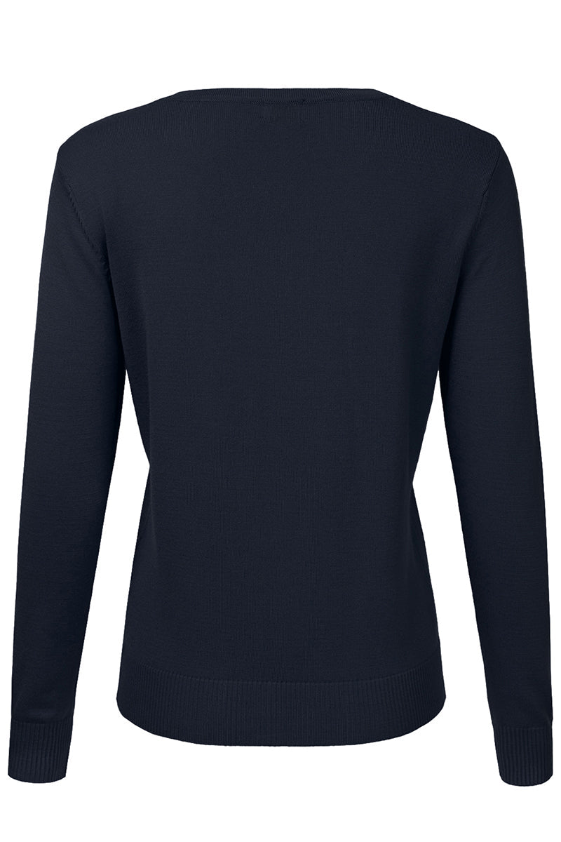 WOMEN'S LONG SLEEVE BUTTON DOWN SOFT KNIT CARDIGAN SWEATER