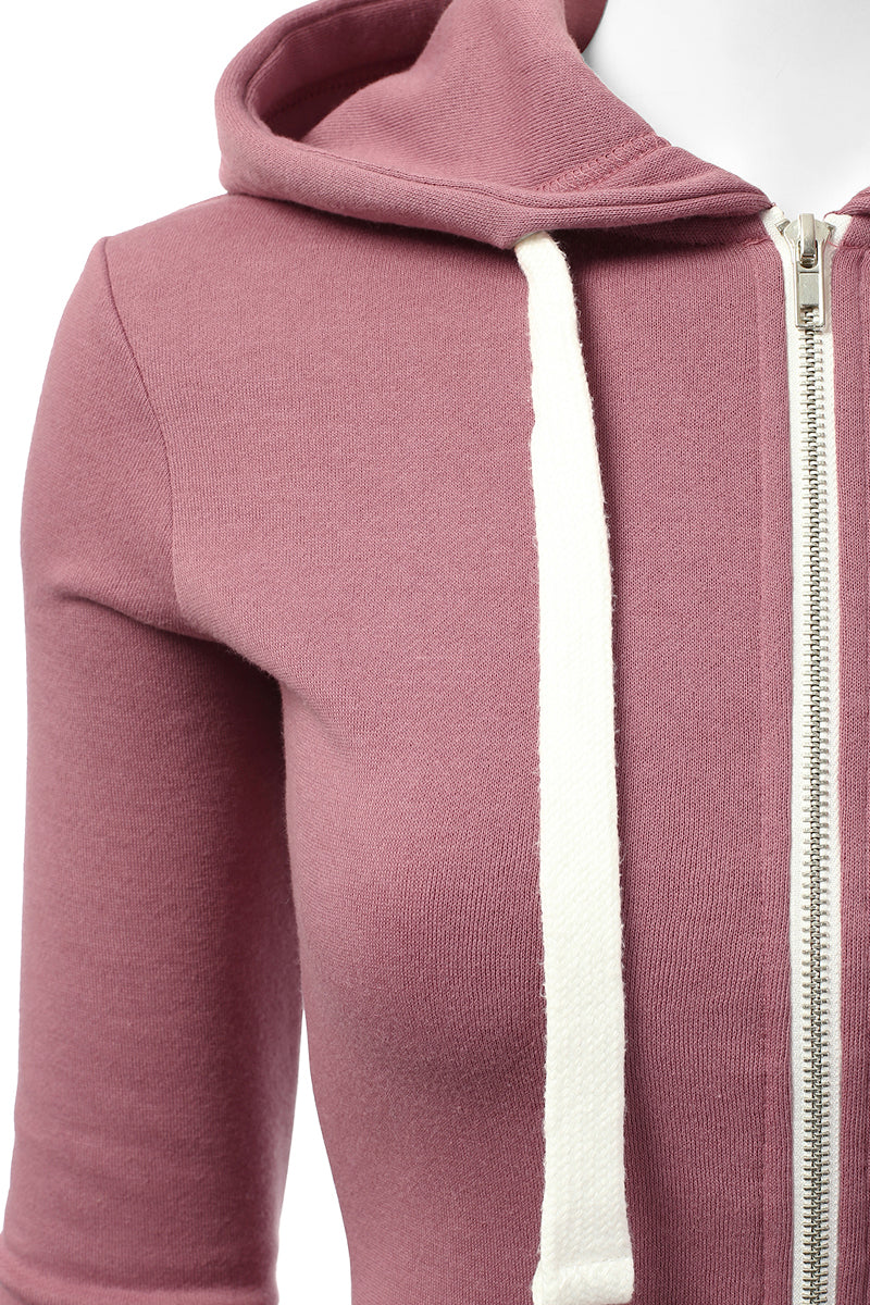 Lightweight Thin Zip-Up Hoodie Jacket for Women with Plus Size