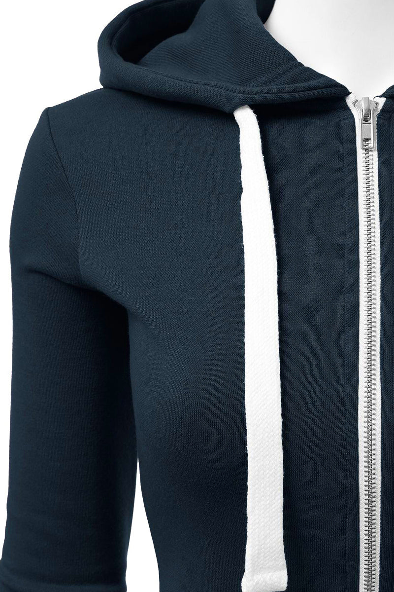 Lightweight Thin Zip-Up Hoodie Jacket for Women with Plus Size