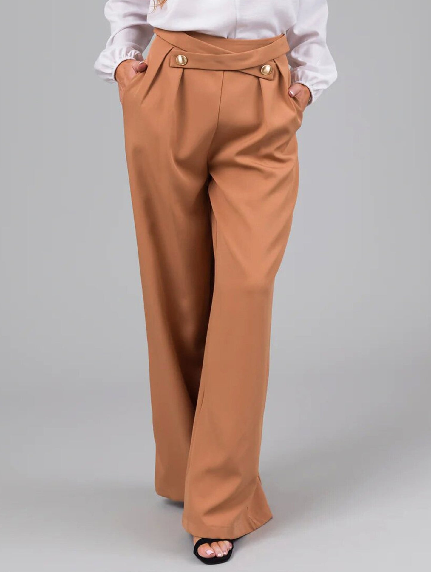 Fashion loose straight pants