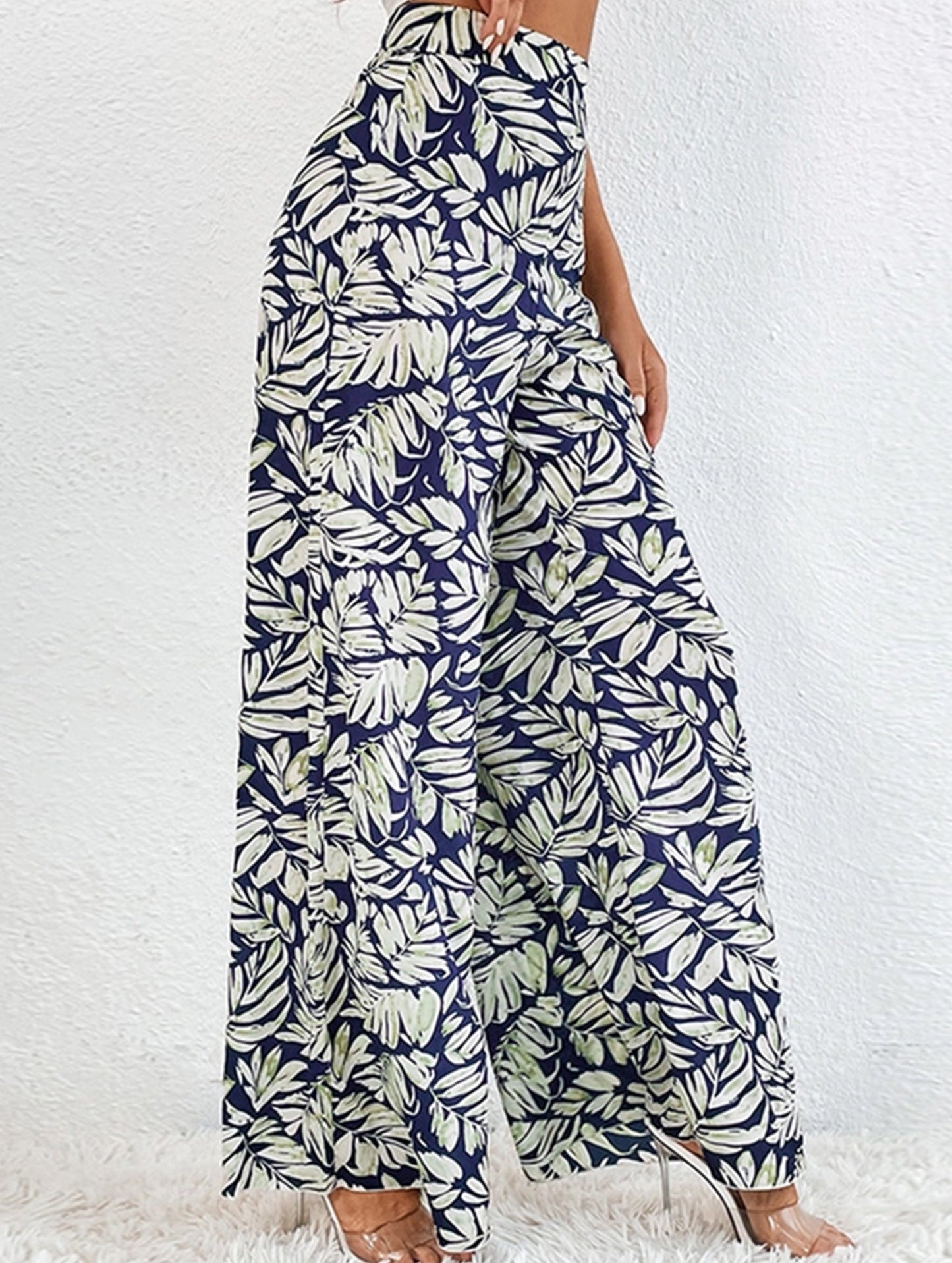 BOHO PRINT BAGGY HIGH-WAISTED WIDE-LEGGED PANTS_CWBLP0629