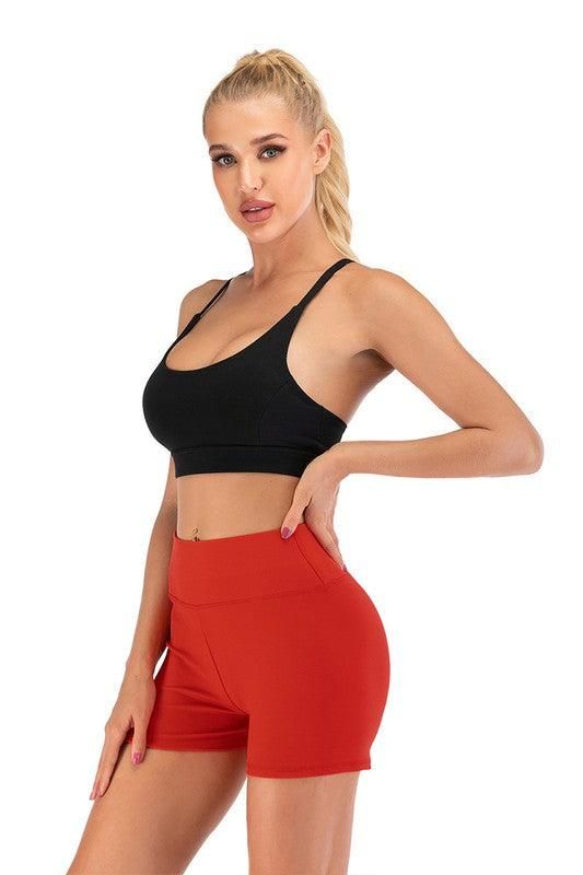 TIGHT SPORTS SHORTS - Doublju