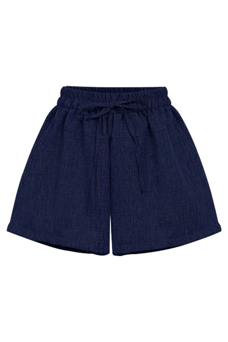 DRAWSTRING WAIST CASUAL DAILY SHORTS - Doublju