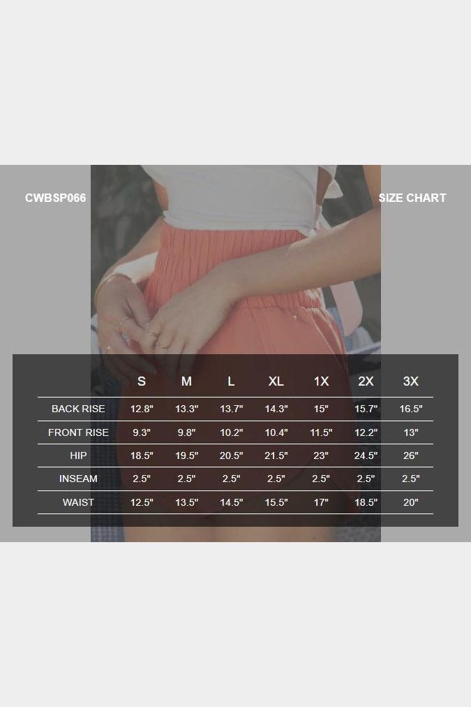 HIGH WAISTBAND COMFY SHORTS - Doublju