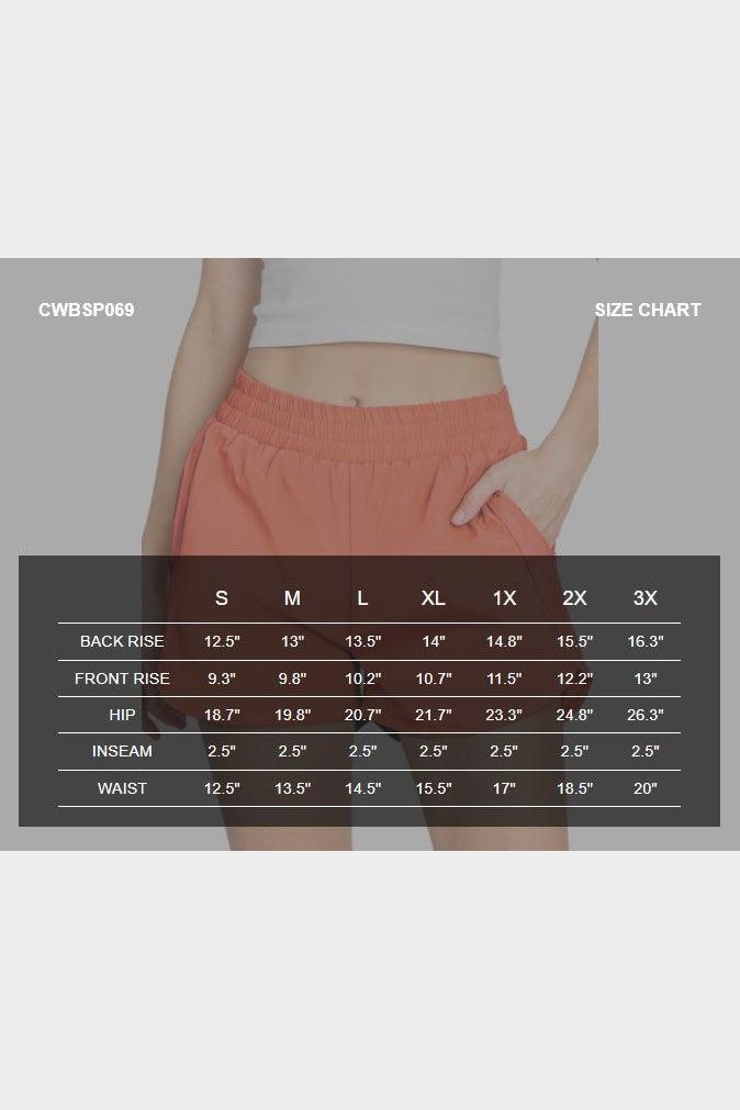 ZIPPER POCKET DETAILED CASUAL SHORT PANTS - Doublju