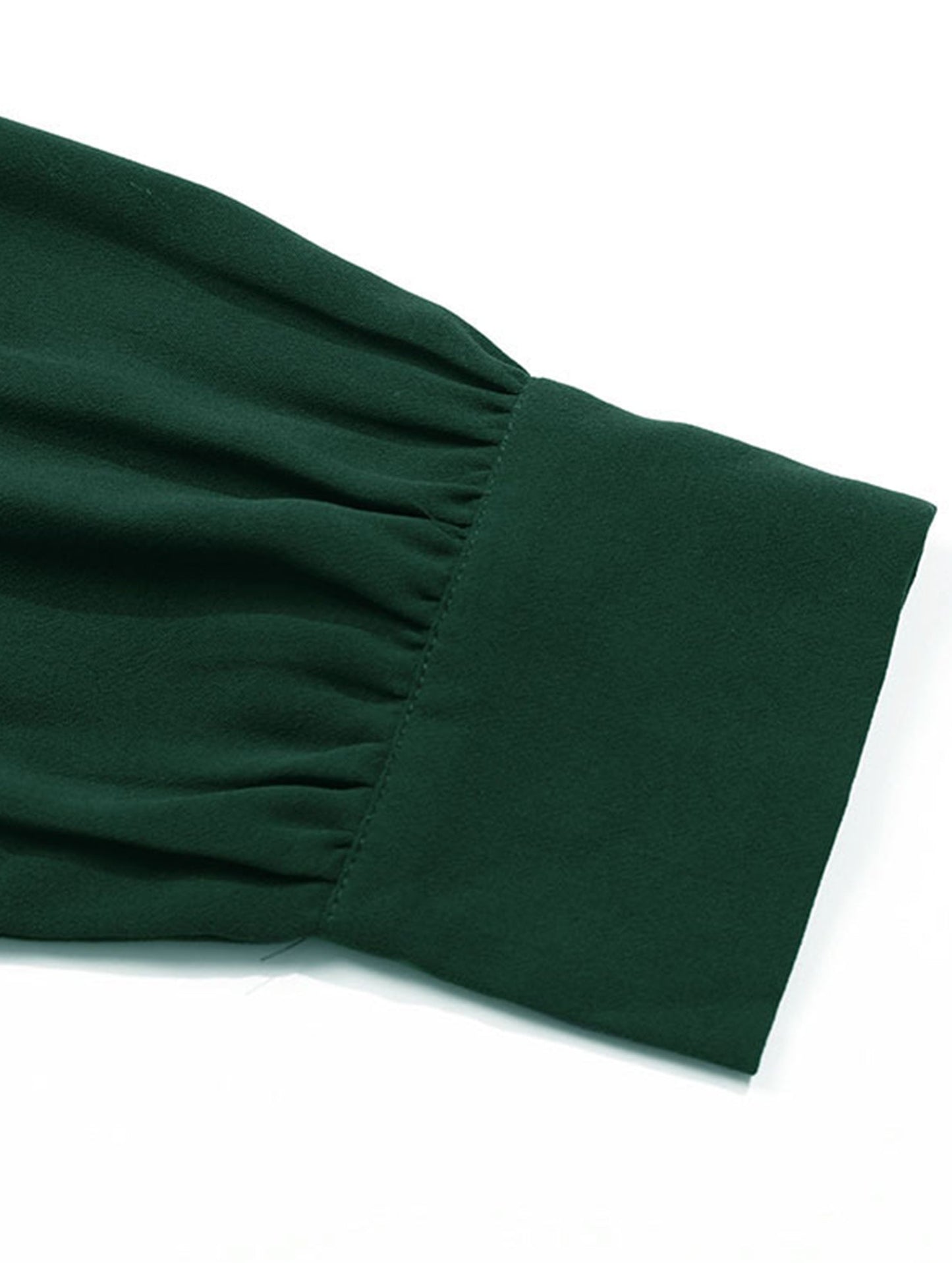 High-end plain color dress