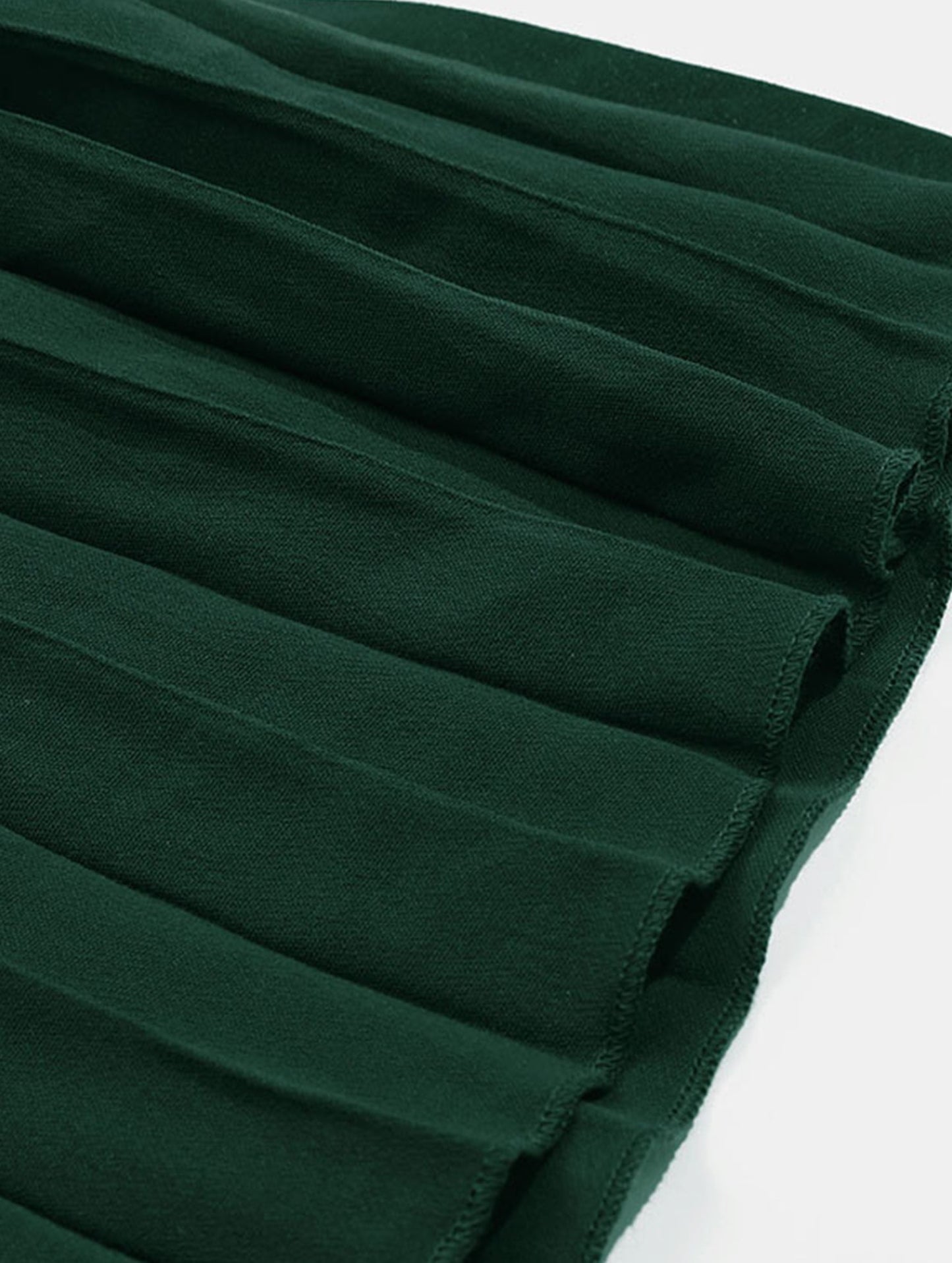 High-end plain color dress