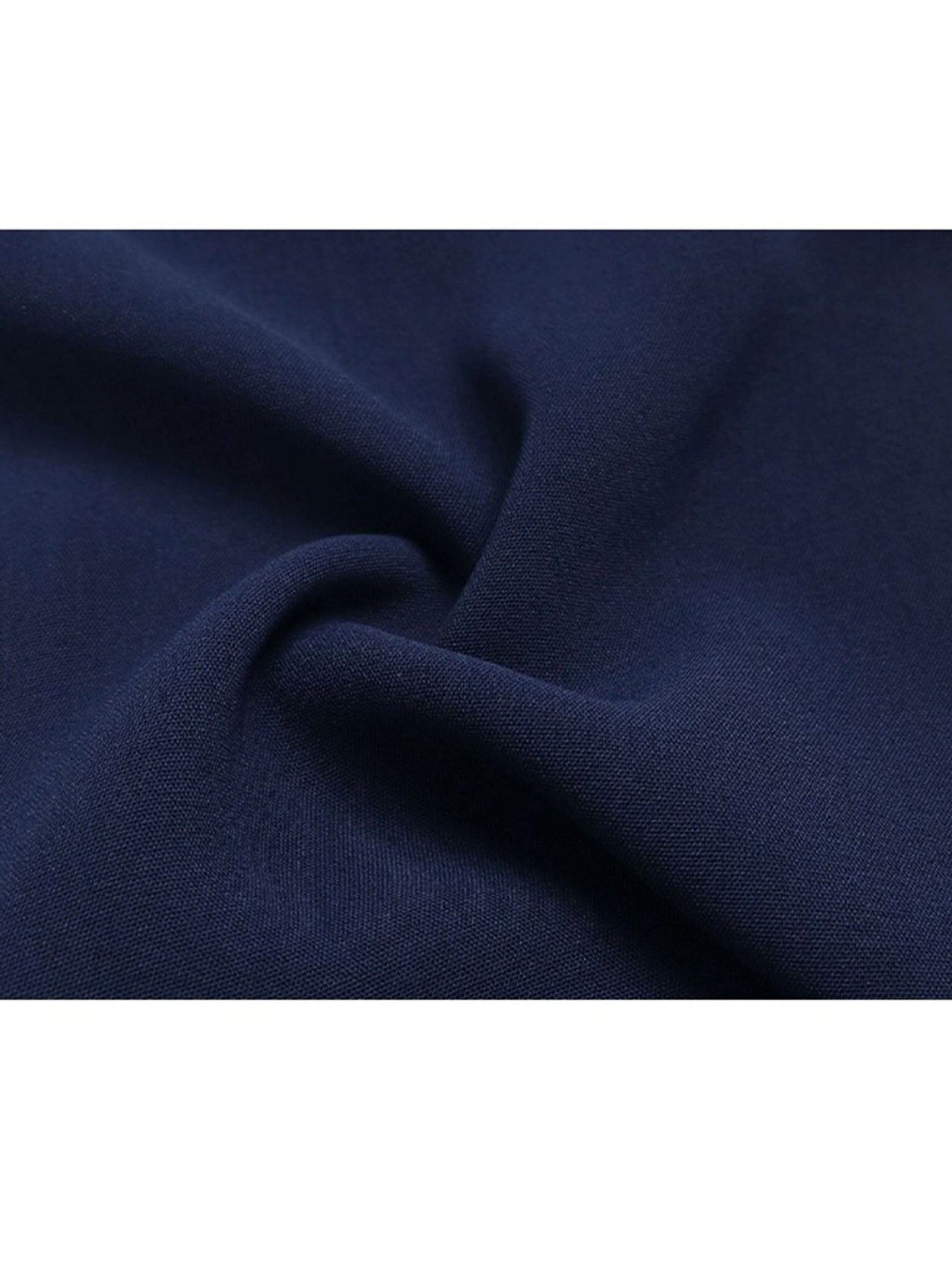 Solid color dress midi length