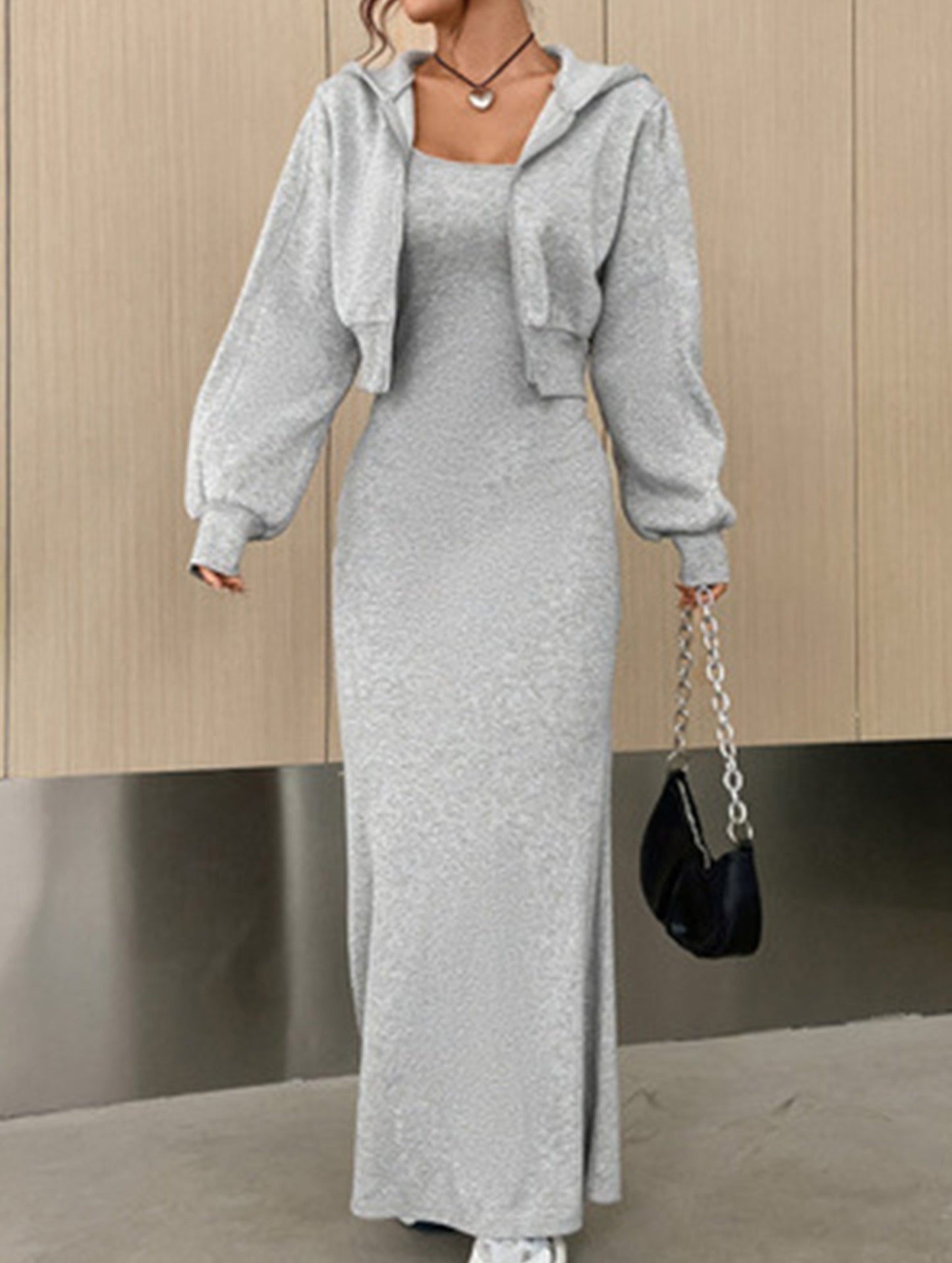 Short outer two-piece dress