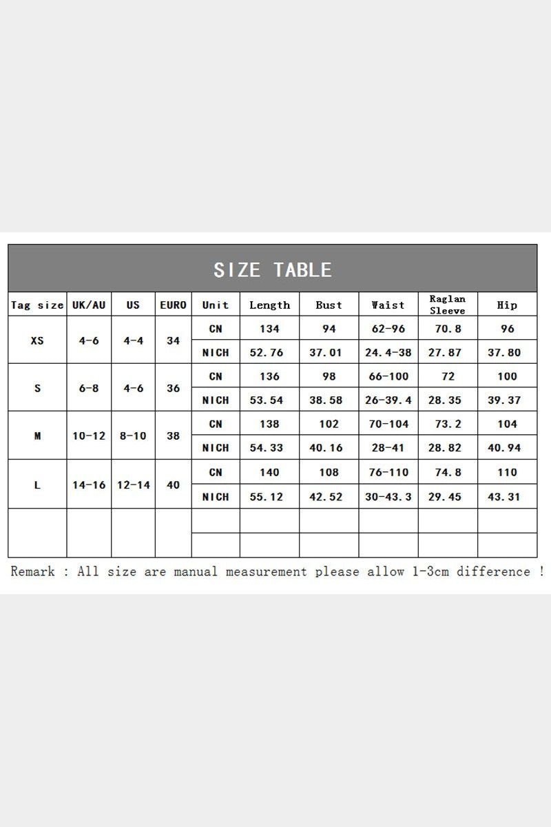 WOMEN POLKA DOT PRINTING LONG SLEEVE MAXI DRESS
100% POLYESTER
SIZE S-M-L
MADE IN CHINA