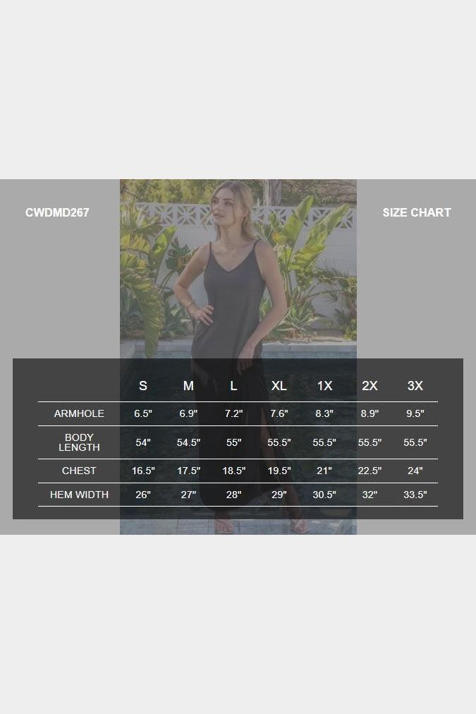 CAMI MAXI DRESS WITH POCKETS - Doublju