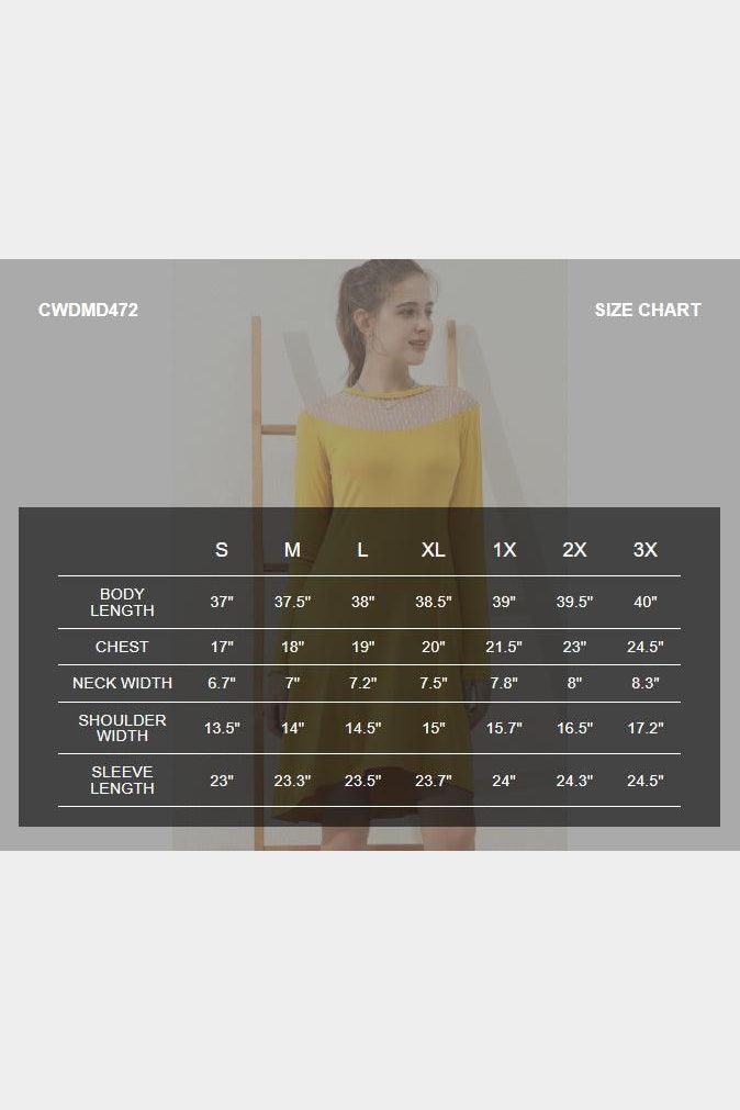 LACED SHORT SLEEVE A LINE SWING FLOUNCE MIDI DRESS - Doublju