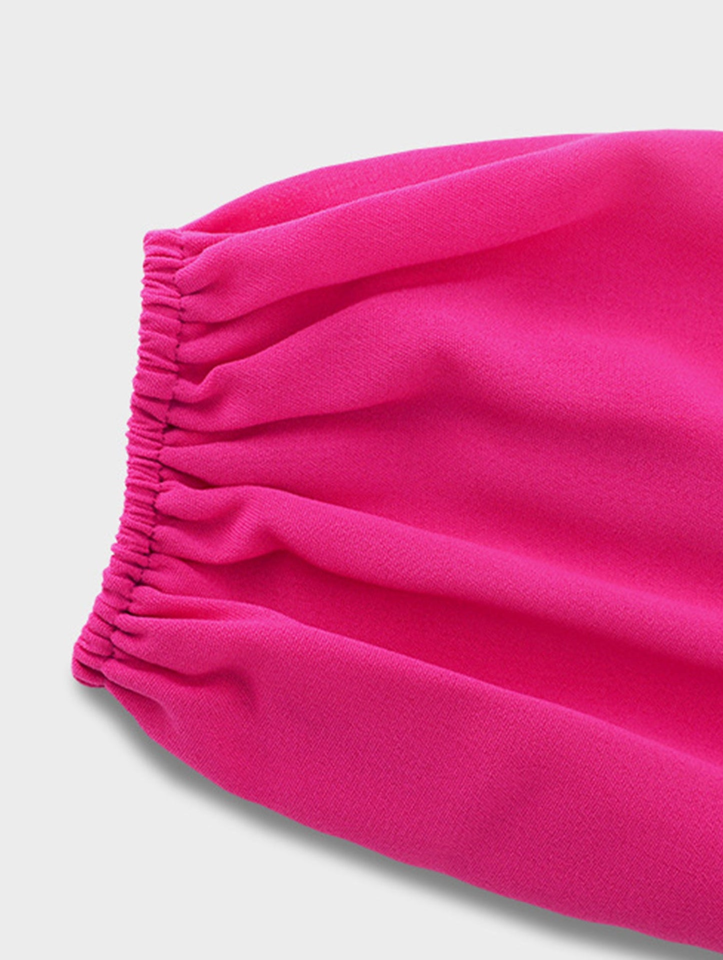 V-Neck Ruffle Pleated Bodycon Dress