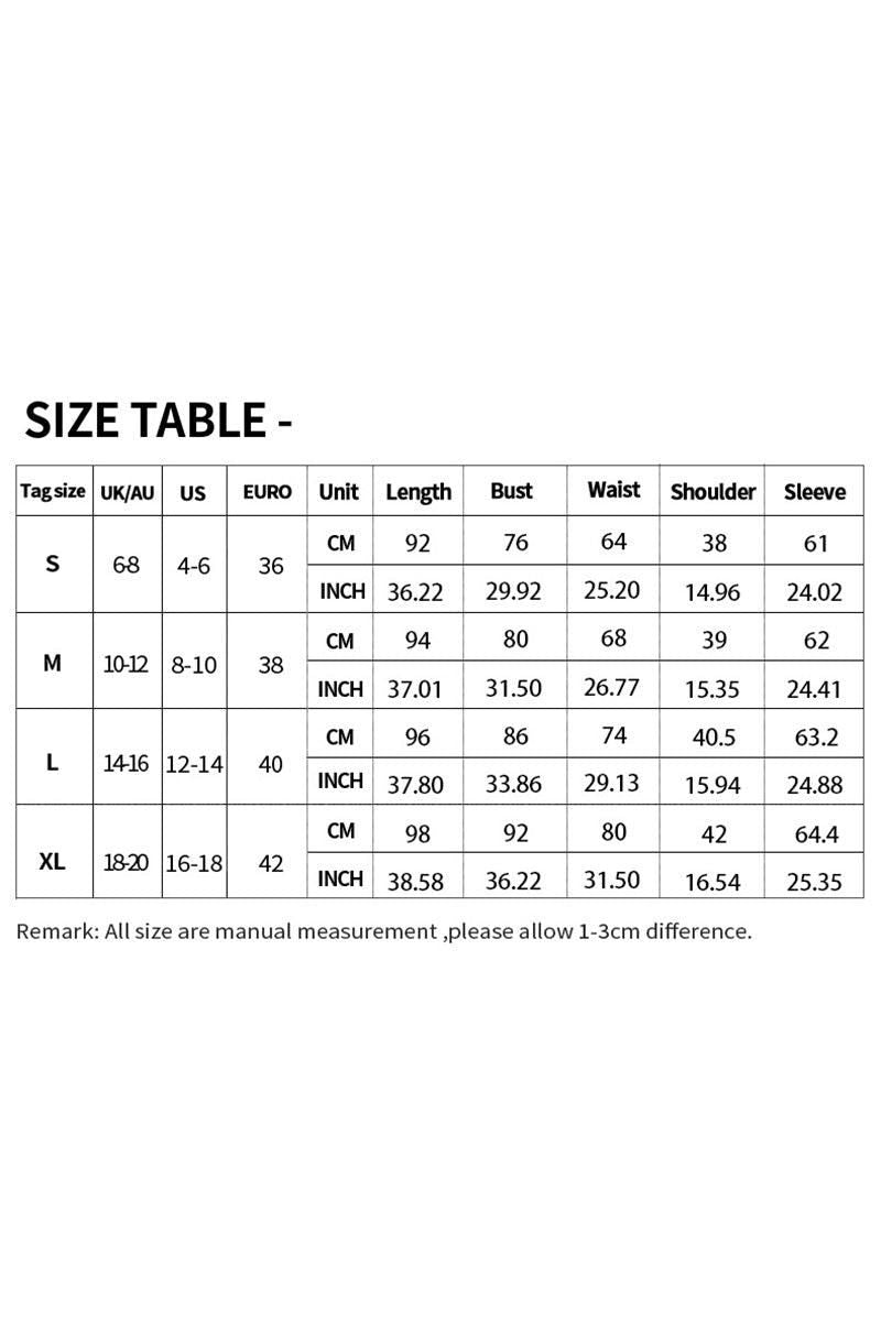 PATTERNED LOOSE SLEEVE MIDI DRESS - Doublju