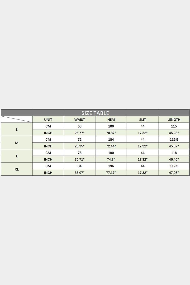 FLORAL V NECK SPAGHETTI STRAP SLIT DRESS - Doublju