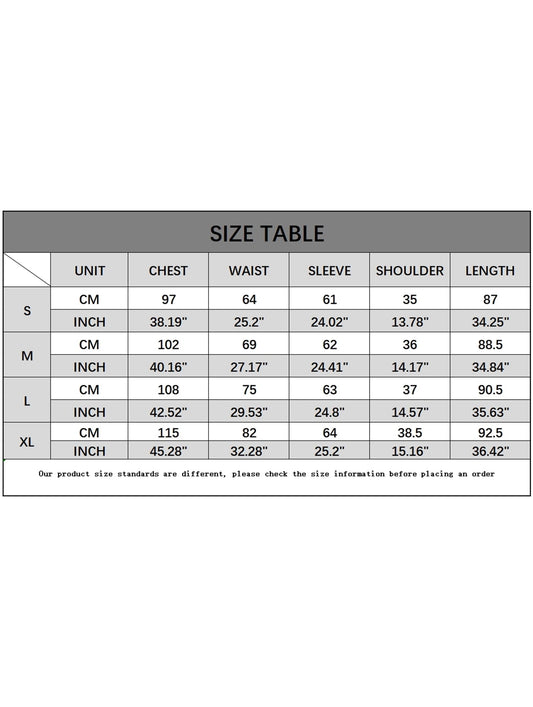 Elegant solid color V-neck dress