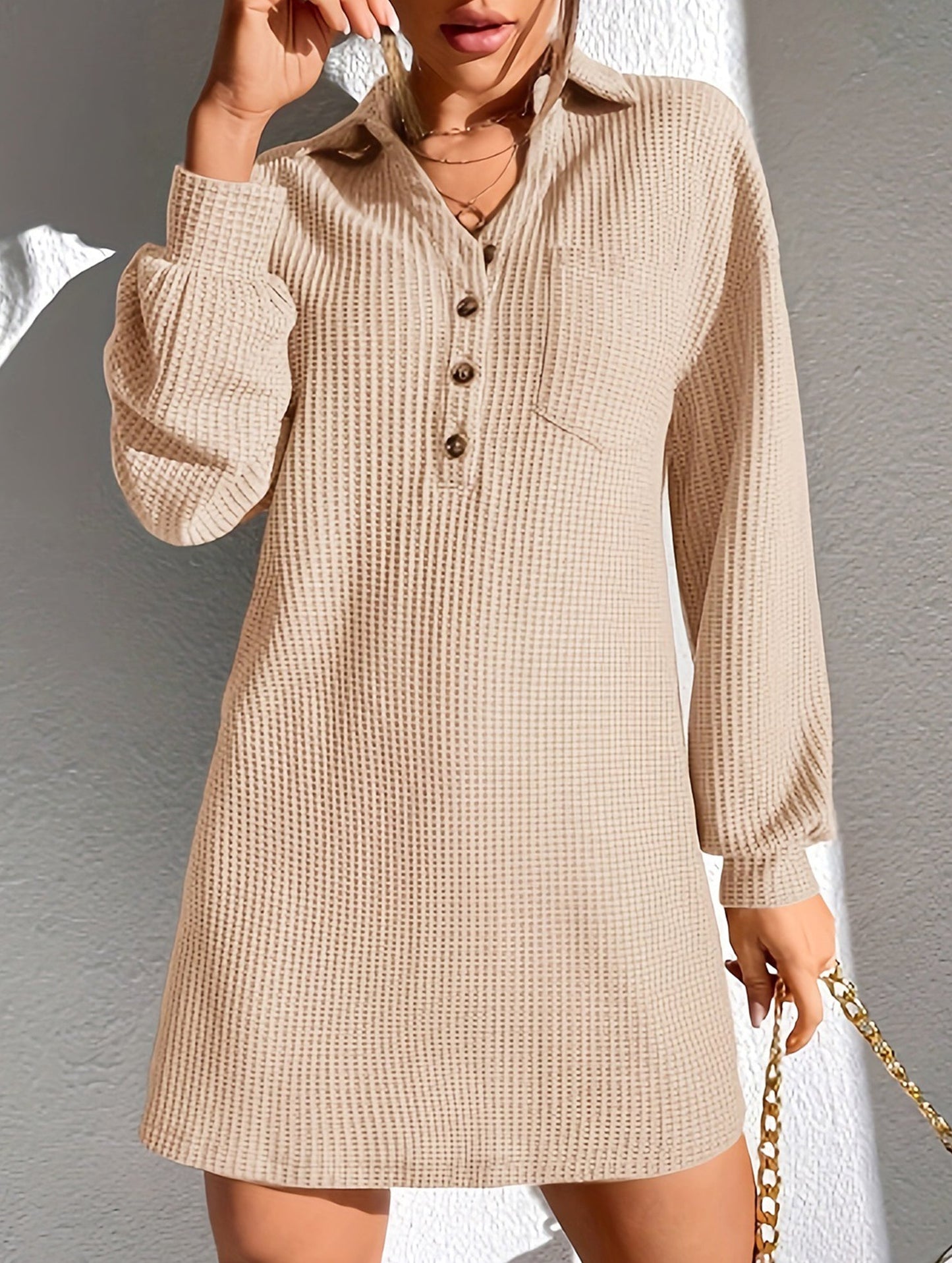 Casual oversized knitted top