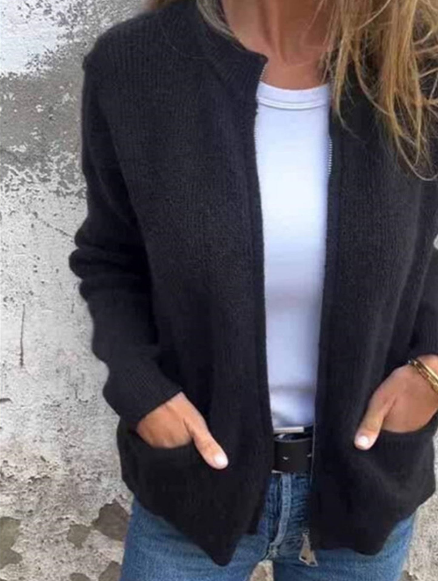 Women's casual cardigan jacket