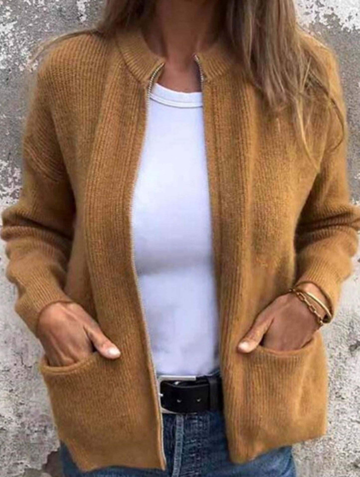 Women's casual cardigan jacket