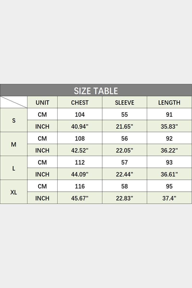 COLOR PATTERNED OVERSIZED CARDIGAN WITH POCKETS - Doublju