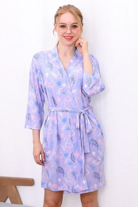 SLEEPWEAR KIMONO ROBE