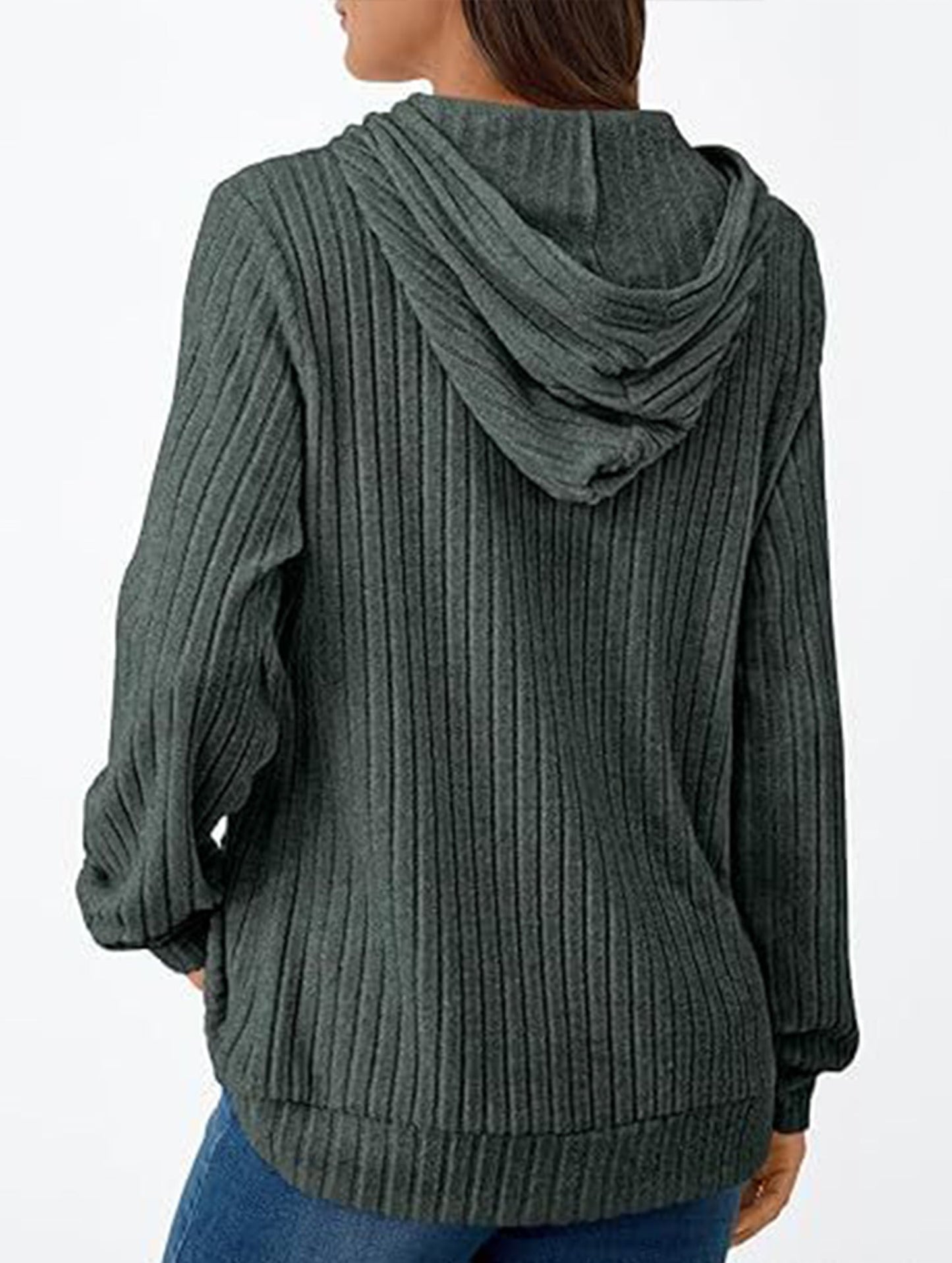 Casual Loose Sports Sweater with Pockets