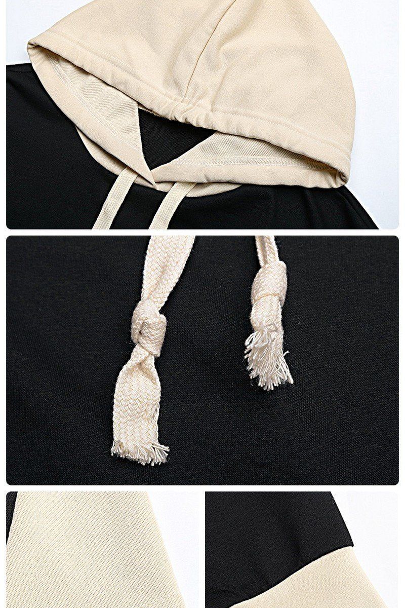 WOMEN SEAM STITCHED KANGAROO POCKET HOODIE