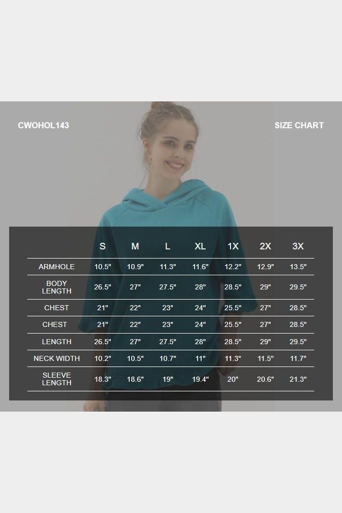 3/4 SLEEVE HOODIE SWEATSHIRT WITH KANGAROO POCKET - Doublju