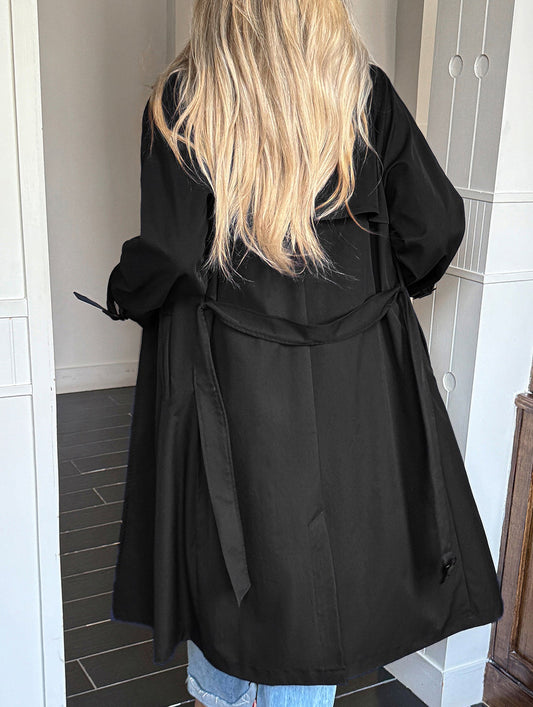 Popular solid color long-sleeved jacket