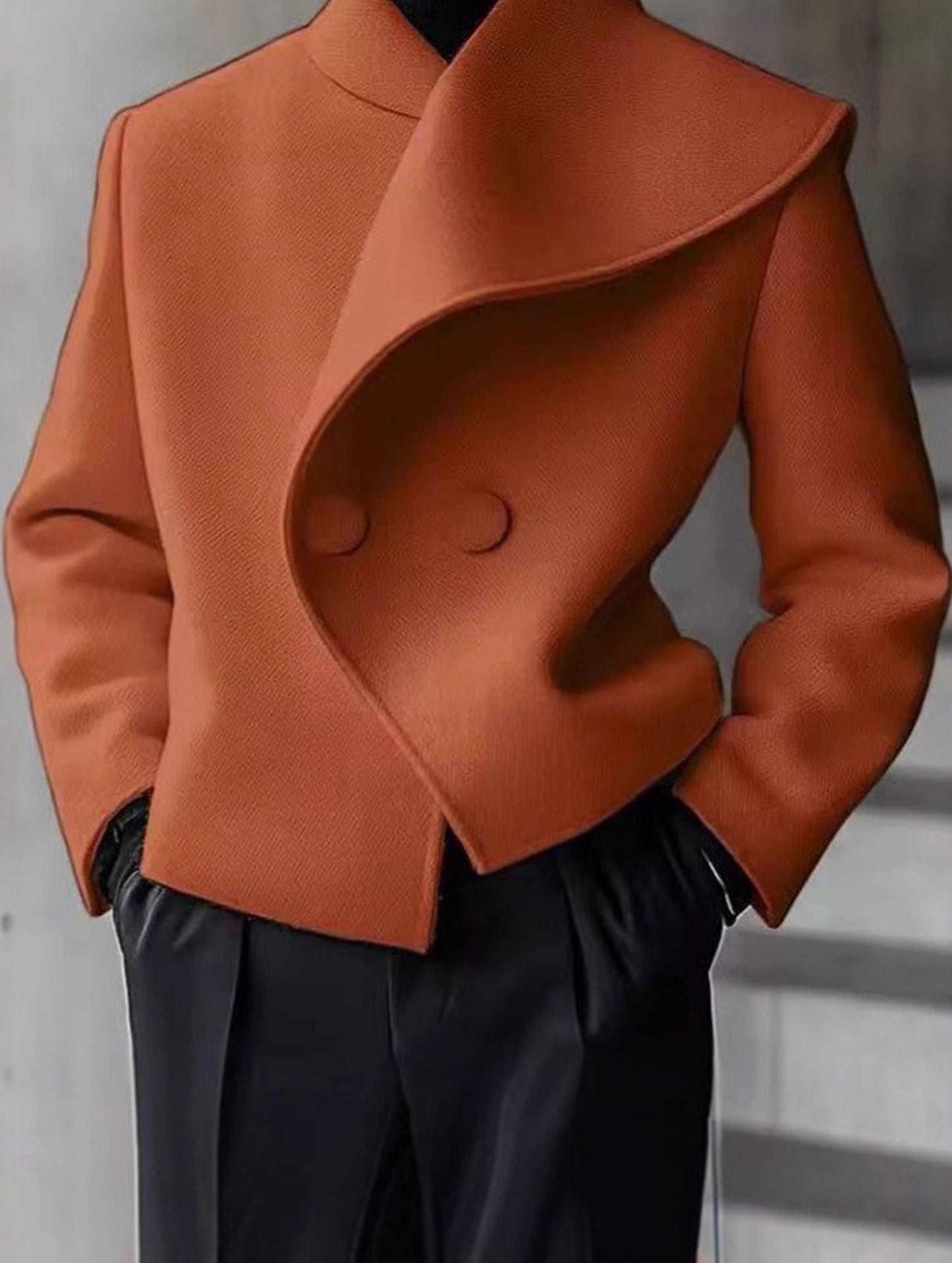 Double-breasted jacket and blazer