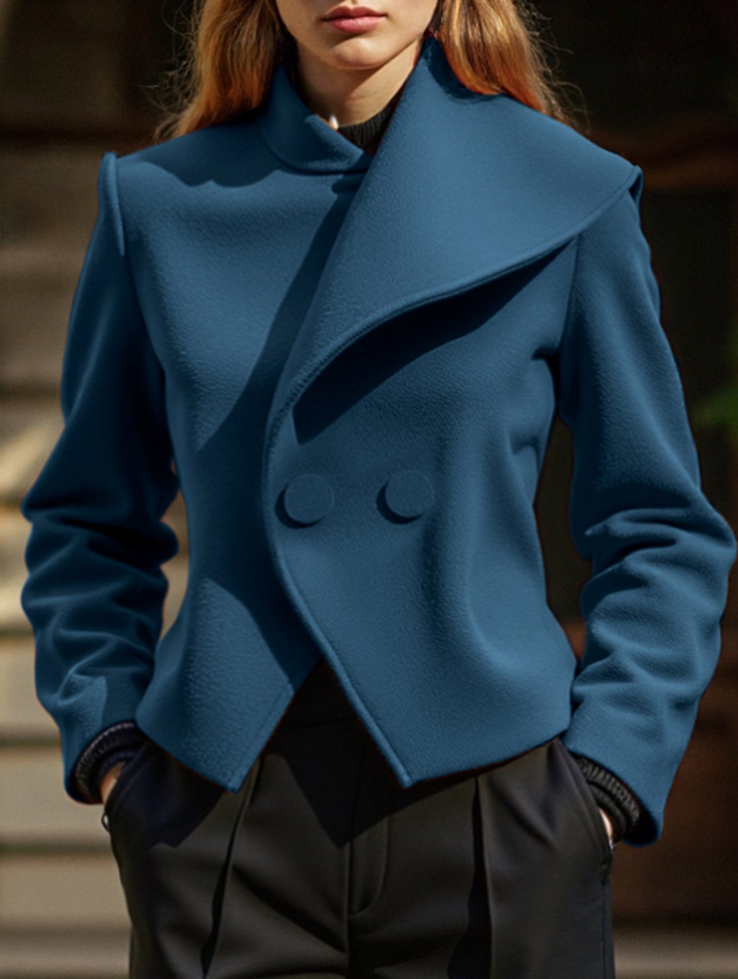 Double-breasted jacket and blazer