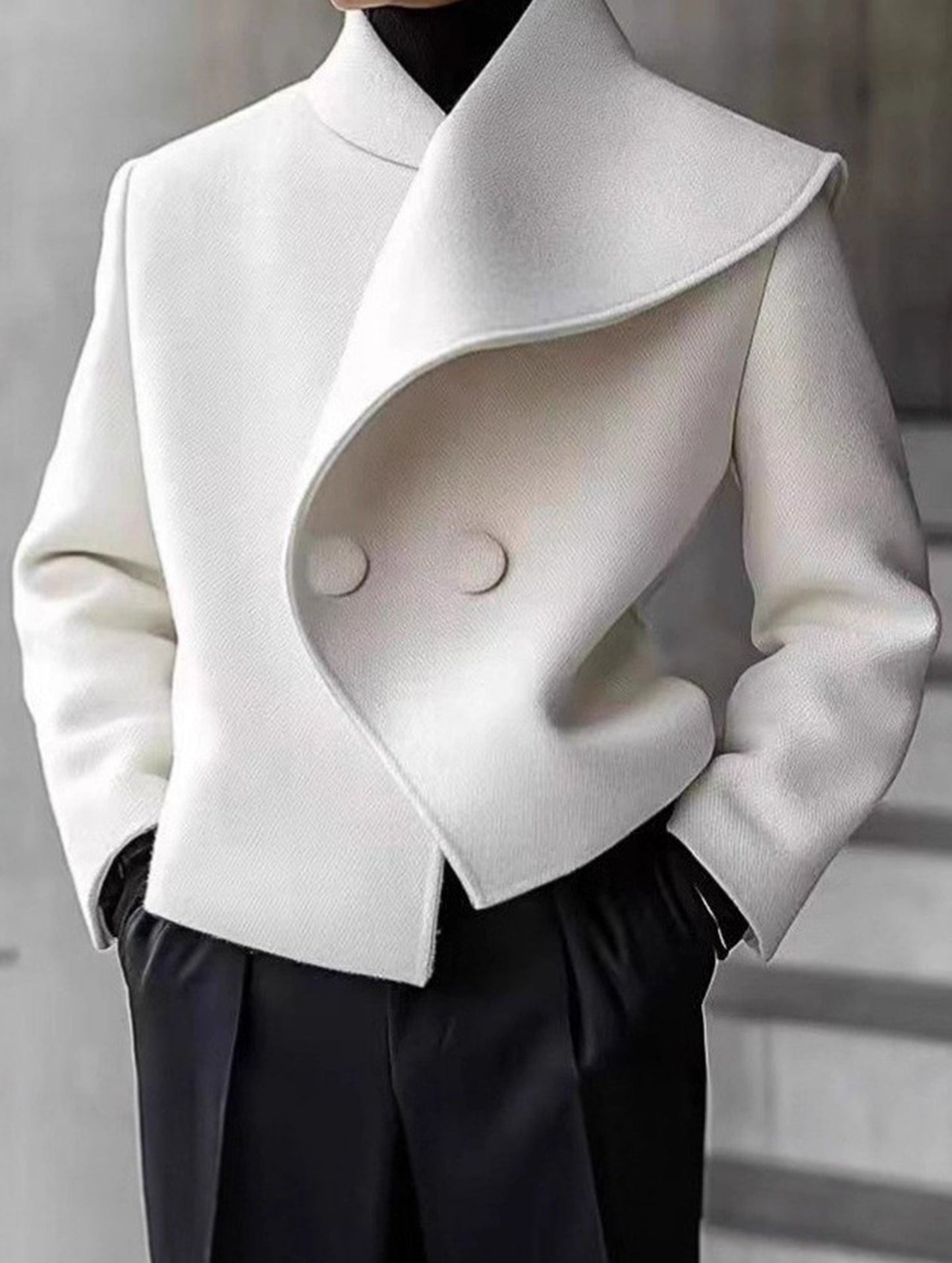 Double-breasted jacket and blazer