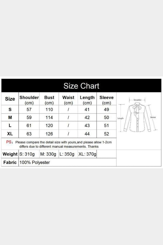 LONG SLEEVE LOOSE SHORT JACKET - Doublju