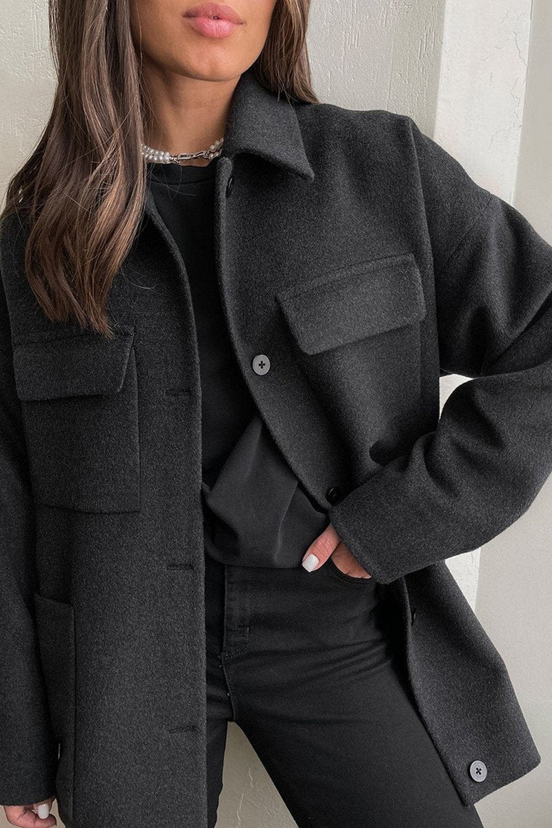 WOMEN OVERSIZED BOYFRIEND WARM WINTER JACKET