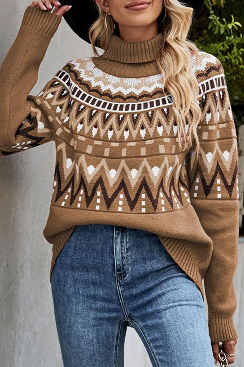 WOMEN VINTAGE BOHEMIAN CASUAL SWEATER