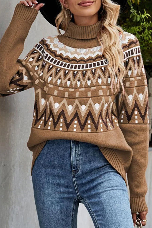 WOMEN VINTAGE BOHEMIAN CASUAL SWEATER