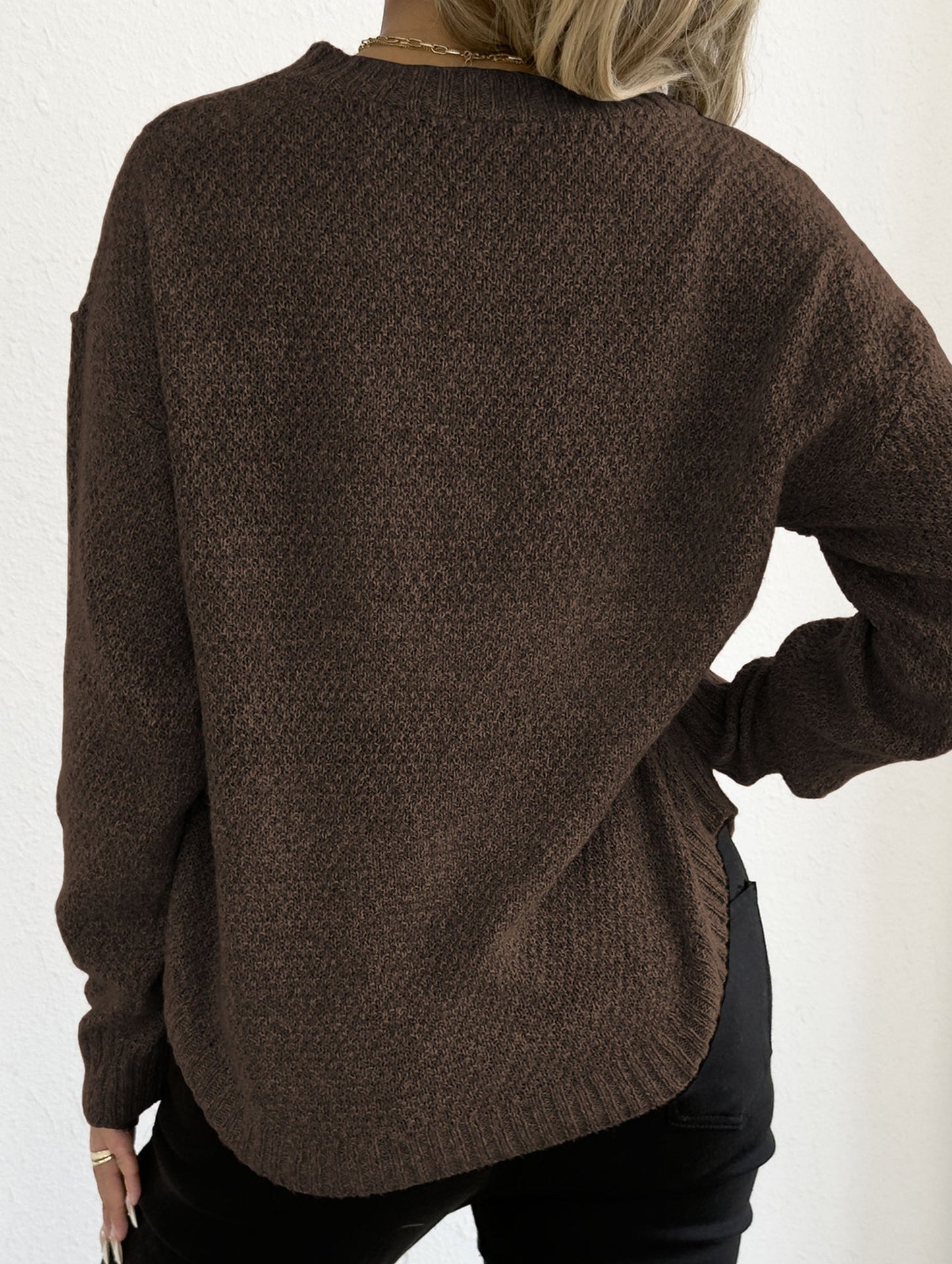 leopard embroidered sequined sweater