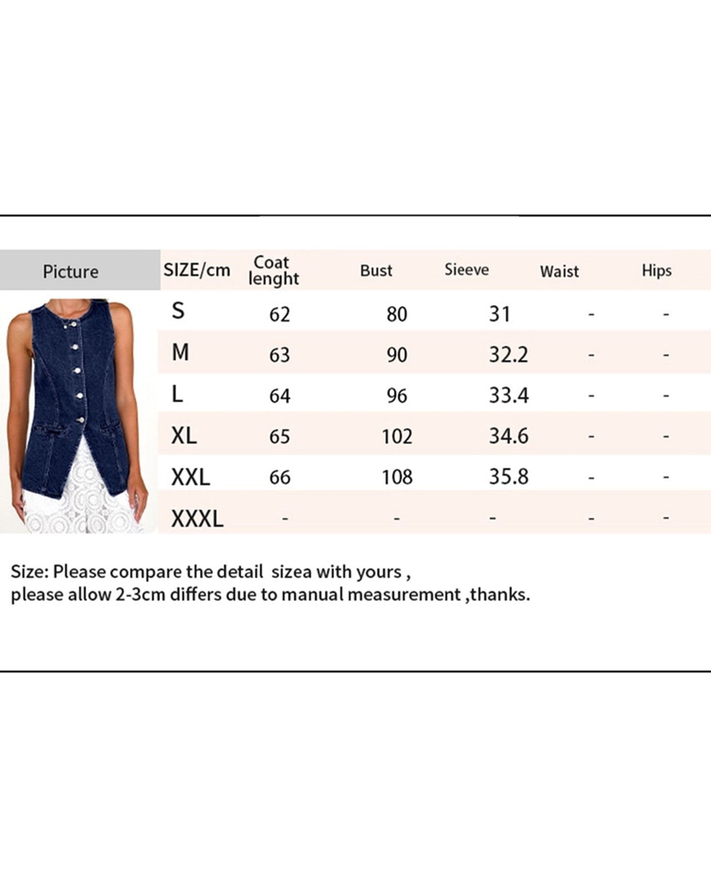 Retro Round-Neck Cinched Waist Denim Vest ??Classic Denim Outerwear for Women