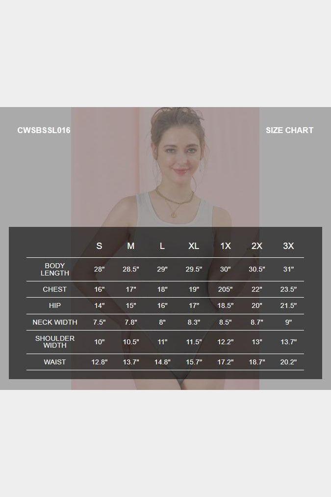 ROUND NECK SLEEVELESS SNAP-BUTTON DETAIL BODYSUIT - Doublju