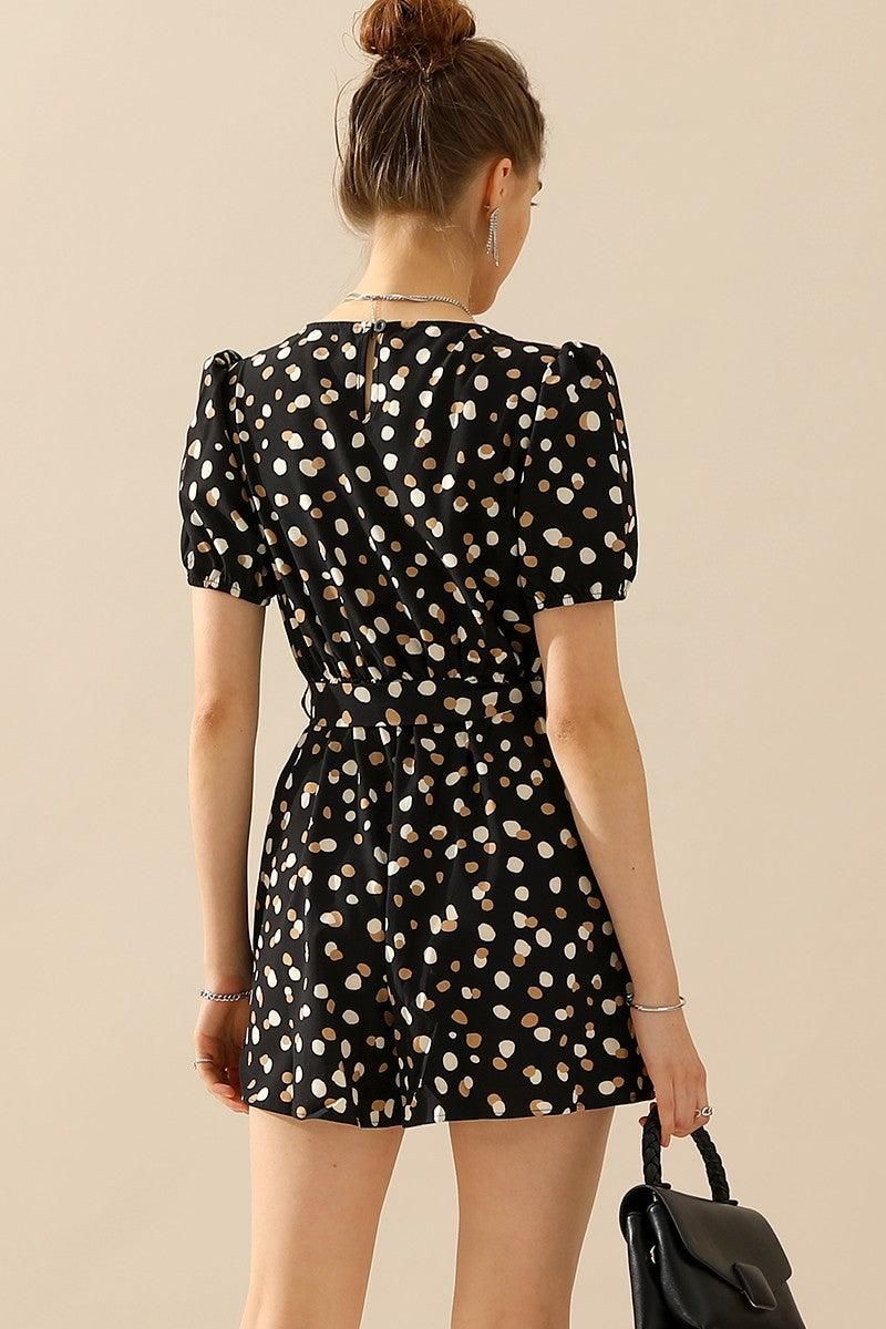 POLKA DOT JUMPSUITS - Doublju