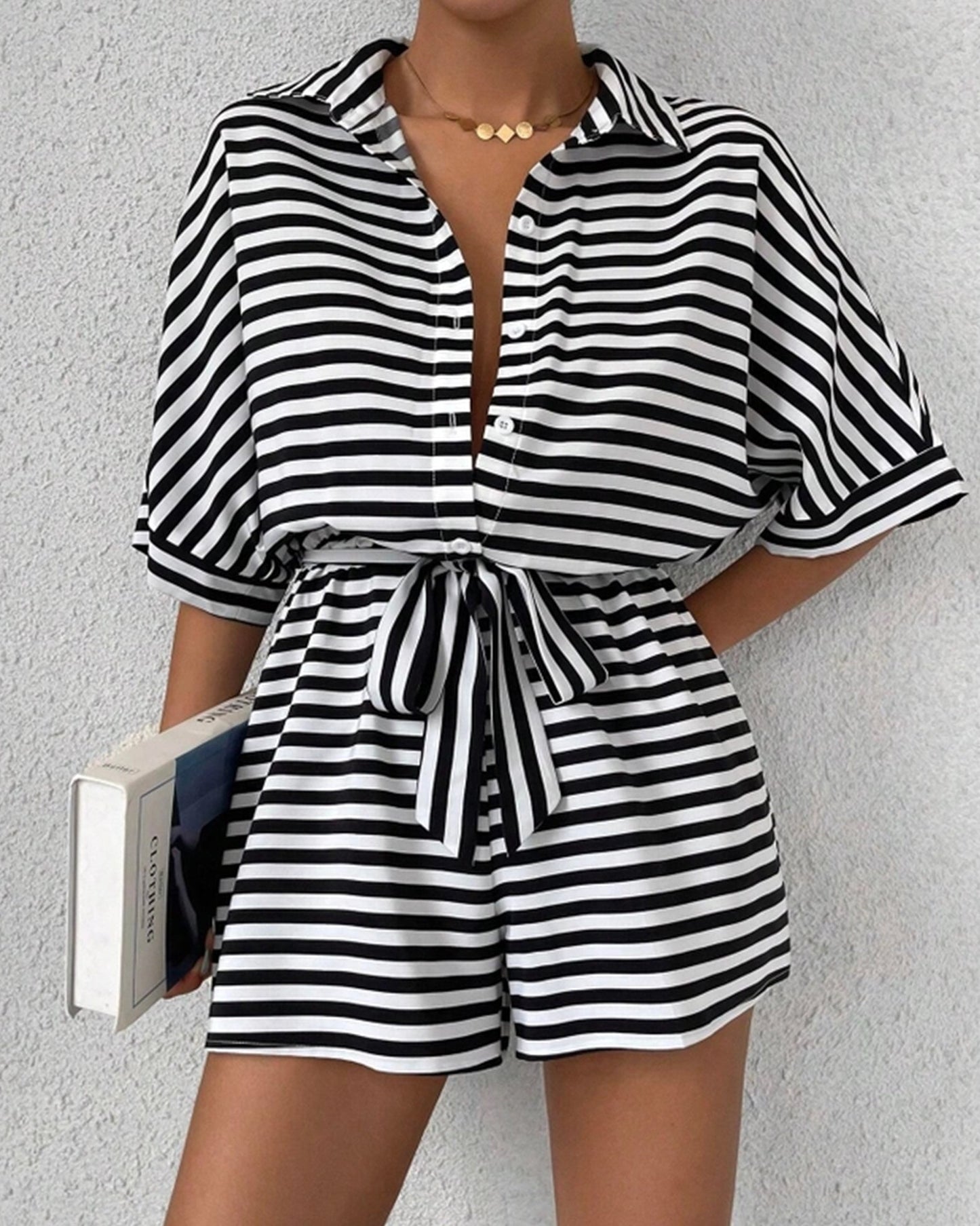 Ruffle V-Neck Sleeveless Belted Jumpsuit ??Elegant Solid Color Women's Jumpsuit