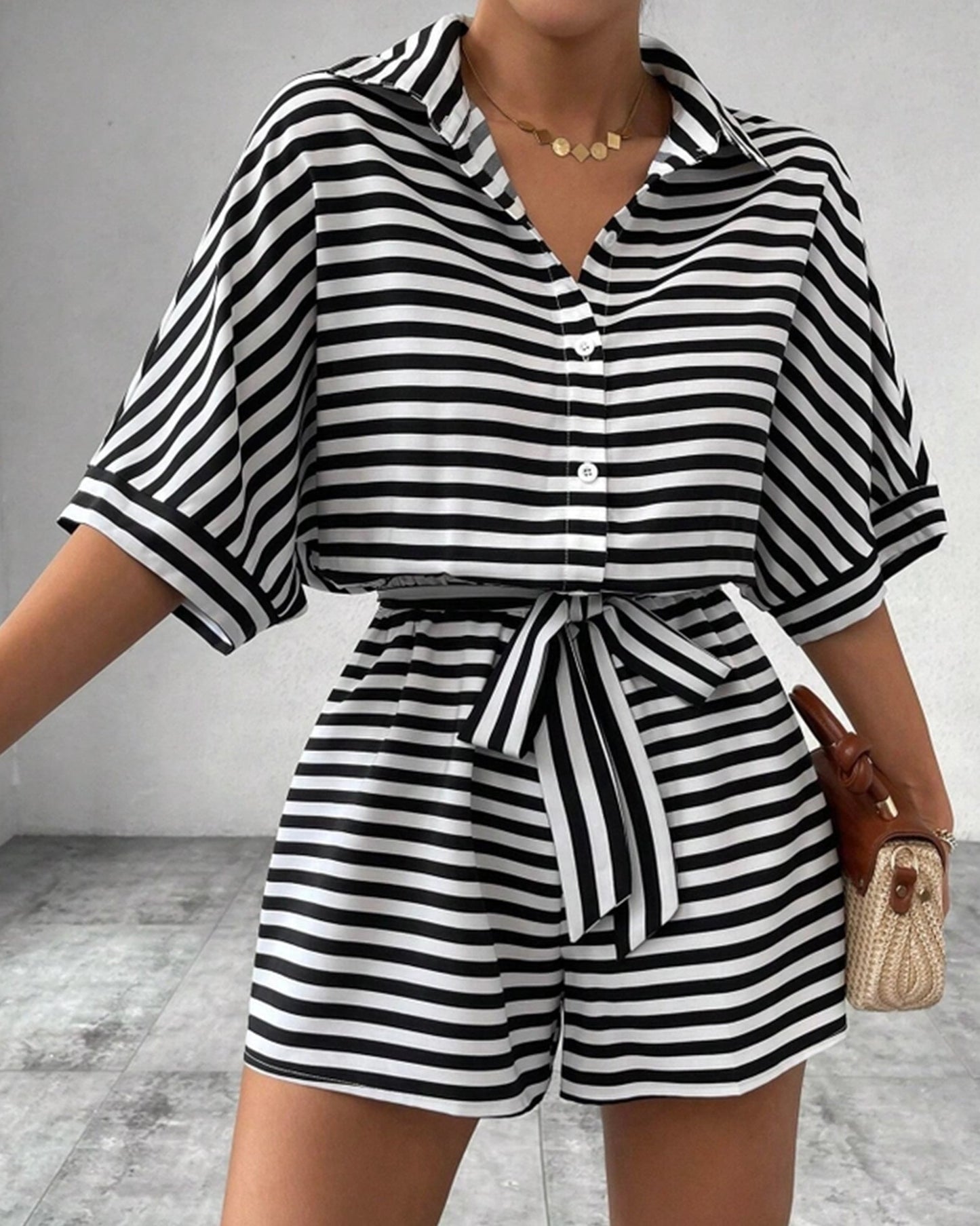 Ruffle V-Neck Sleeveless Belted Jumpsuit ??Elegant Solid Color Women's Jumpsuit